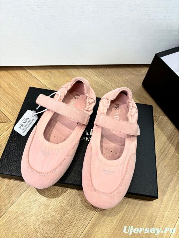 Prada 2025 SS Metal Toe Thin Sole Training Shoes Casual Shoes - LY00260