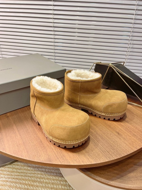 Balenciaga 2025 SS Oversized High-Heel Snow Boots - AS00500