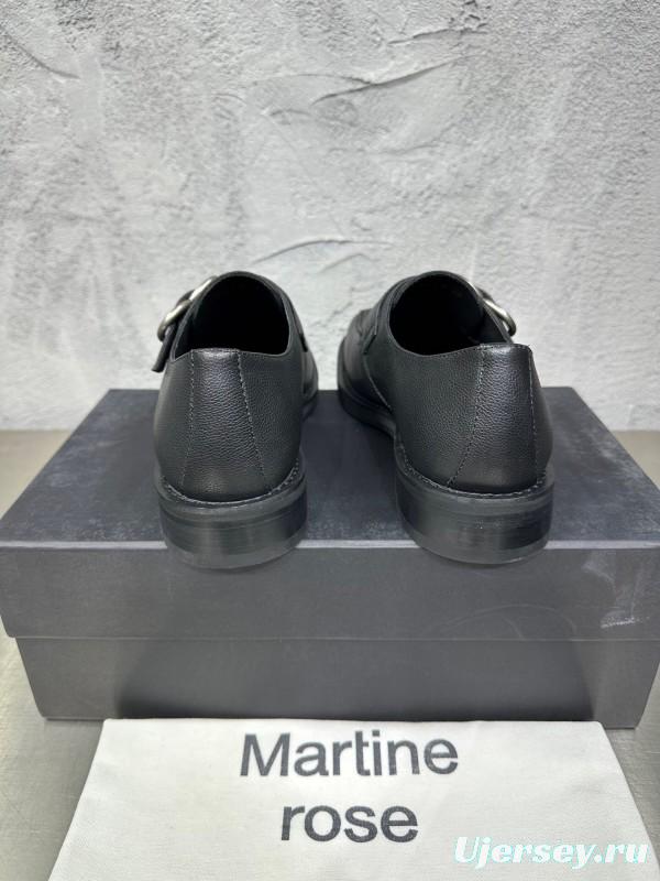 Adidas 2025 SS Square Toe Derby Shoes with Chain Buckle - KFY00420