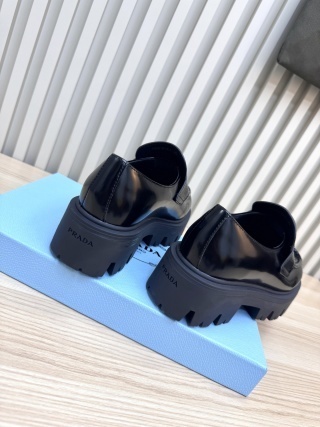 Prada 2025/SS Platform Loafers - LY00300
