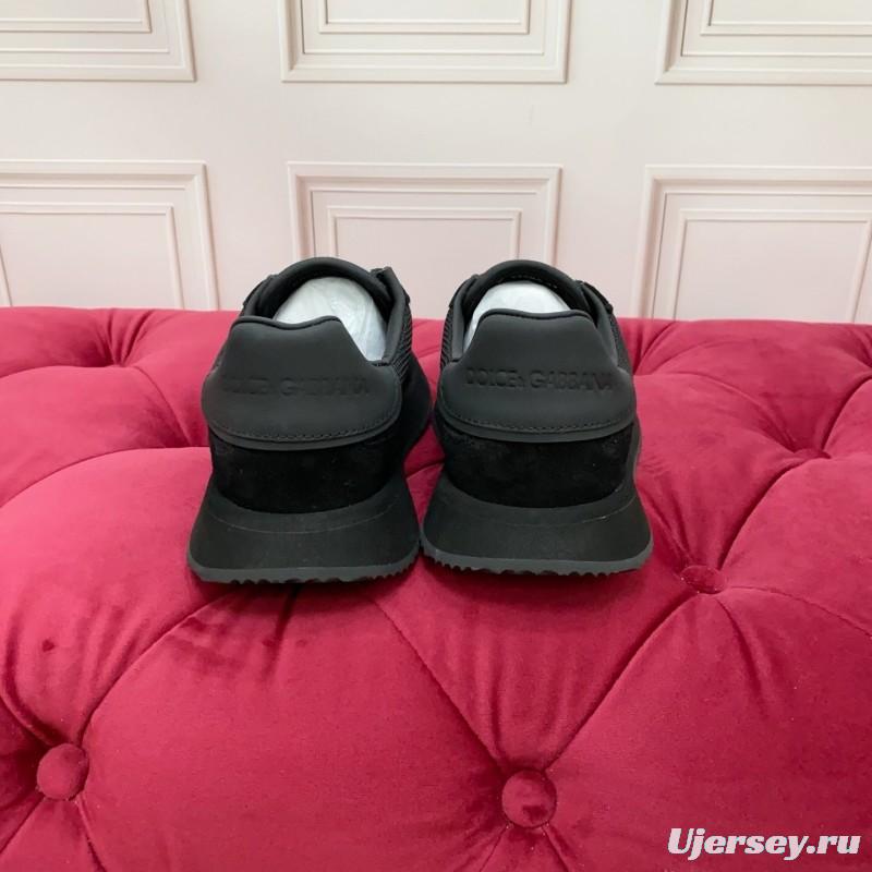 Dolce & Gabbana 2025/SS New Collection Luxury Embroidered Logo Sneakers - AS00300