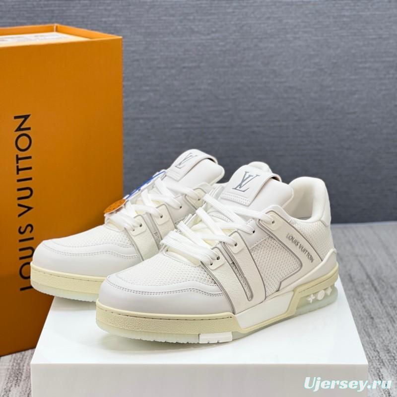 Louis Vuitton Trainer Sneaker Low Casual Sports Culture Versatile Basketball Shoes - LY00400
