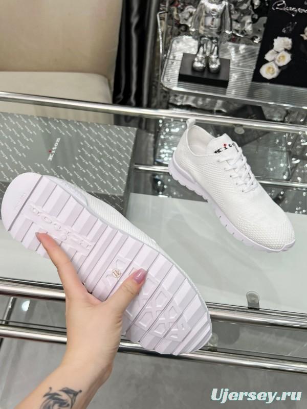 Kiton Four Seasons Classic Casual Knit Shoes - KFY00300