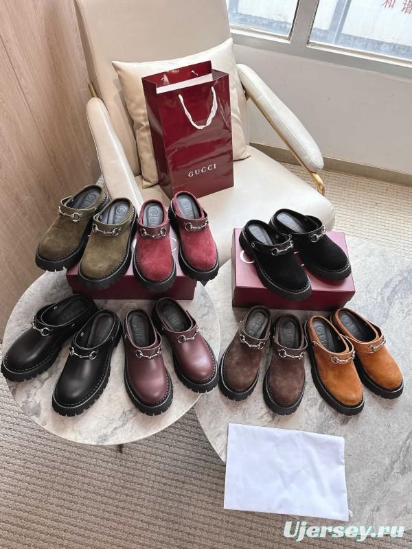 Gucci Women's Mule Shoes with Horsebit Detail - LY00300