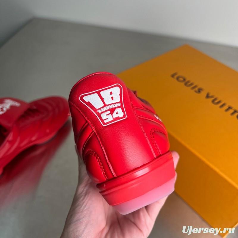 Louis Vuitton Footprint Soccer Sneakers - YC