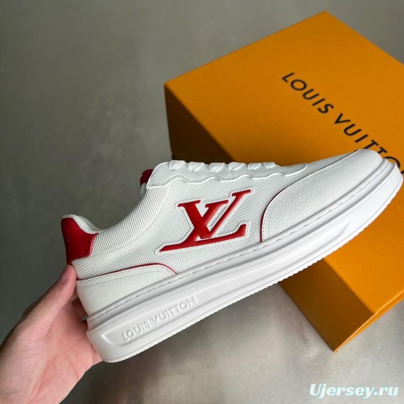 Louis Vuitton Beverly Hills Low-Top Fashion Sneakers - YC