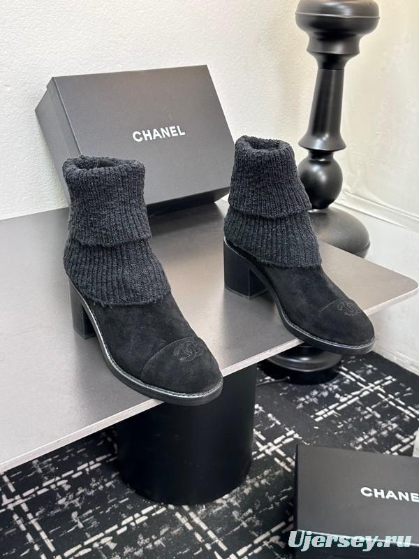 Chanel 2025/SS Short Boots Essential Autumn Winter Item - LY00260