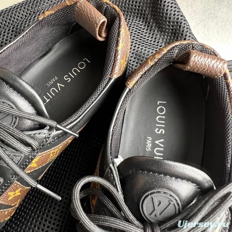 Lv Sneakerina 2025 SS Ballet Round Toe Lace-Up Low Top Lifestyle Casual Shoes - YC