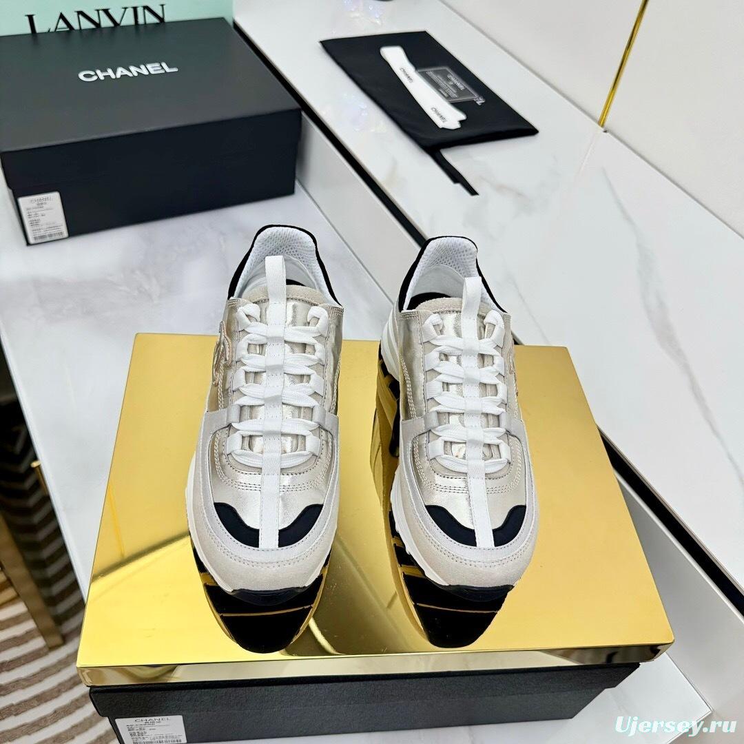 Chanel 2025 SS Chunky Sole Casual Sneakers - LY00310