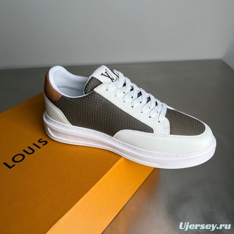Lv Beverly Hills Low Top Fashion Sneakers Men's Shoes - 2025SS