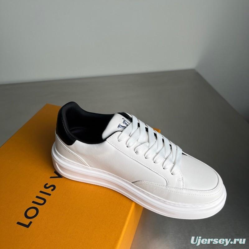 Lv Beverly Hills Low Top Fashion Sneakers Unisex Couple - YC