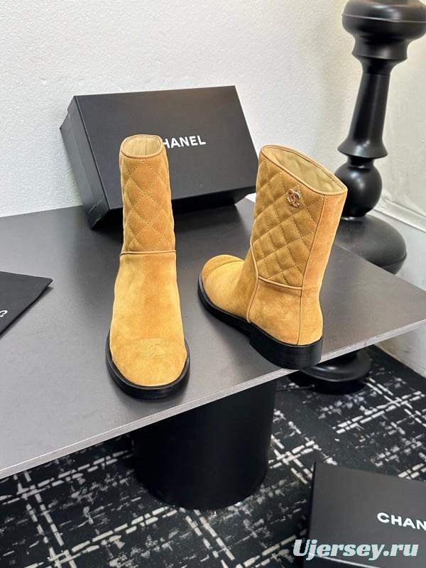 Chanel 2025 SS Short Boots Essential Fall Winter Item - LY00420