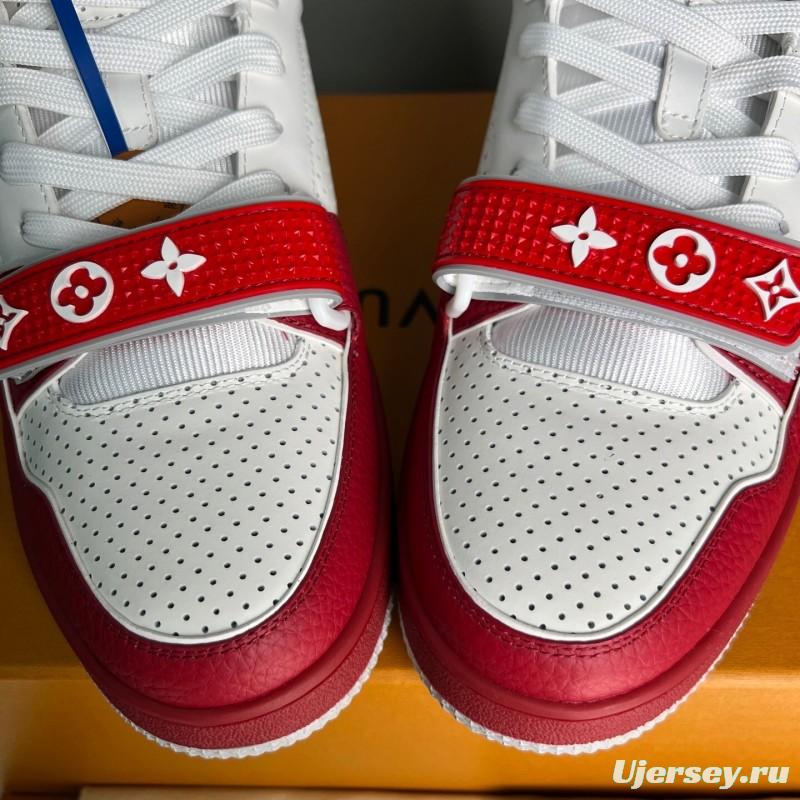 Lv 2025 Spring Summer Collection Premium Replica Signature Logo Sneakers - YC