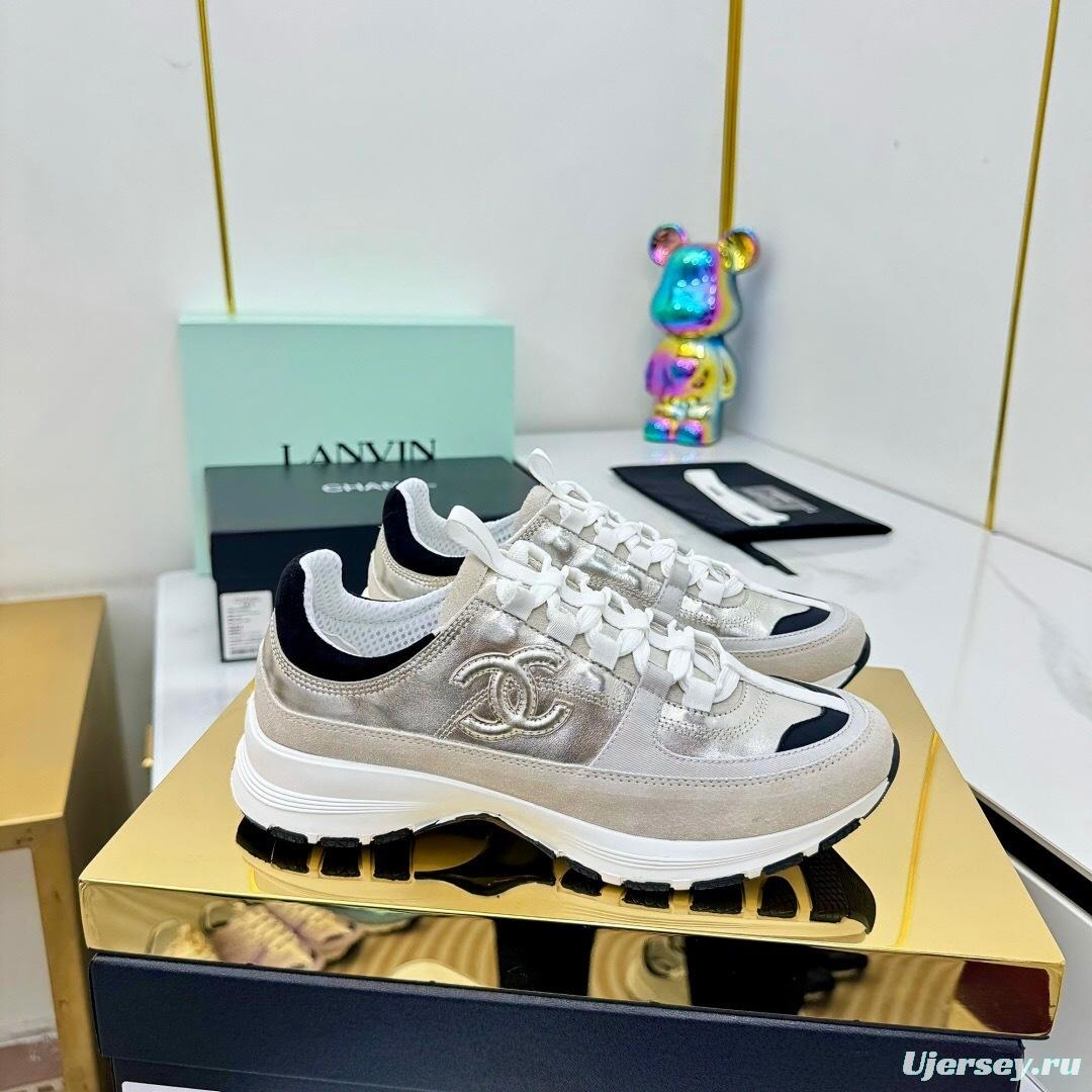 Chanel 2025 SS Chunky Sole Casual Sneakers - LY00310