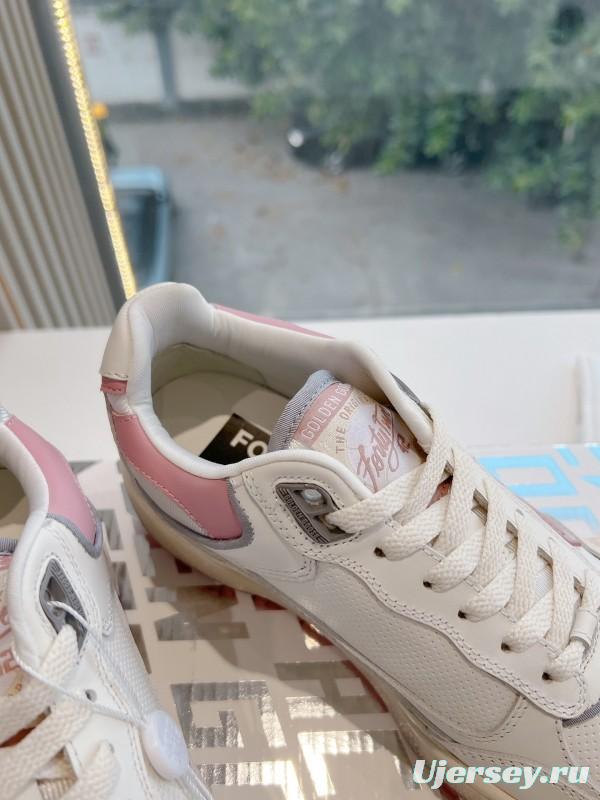 Golden Goose G411 Spring Summer Retro Running Shoes with Soft Sole - KFY00320