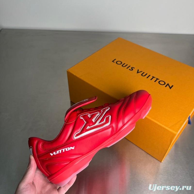 Louis Vuitton Footprint Soccer Sneakers - YC