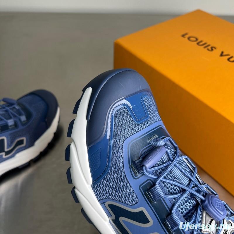 Lv Runner Tatic 2025 Early Spring Men's Series Casual Low-Top Lace-Up Shoes - YC