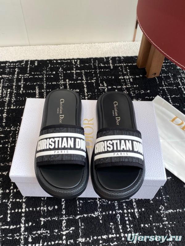 Dior Spring Summer 2025 Latest Lightweight Foam Sole Beach Sandals - KFY00260