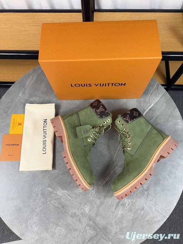 Timberland 6-Inch Monogram Ankle Boots Waterproof Suede Collaboration - LY00380