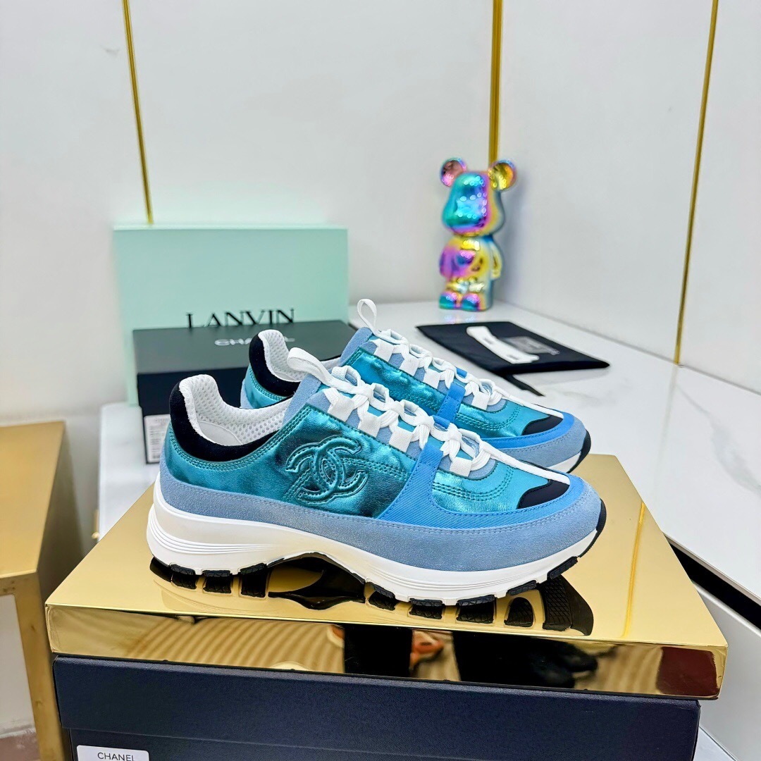 Chanel 2025 SS Chunky Sole Casual Sneakers - LY00310