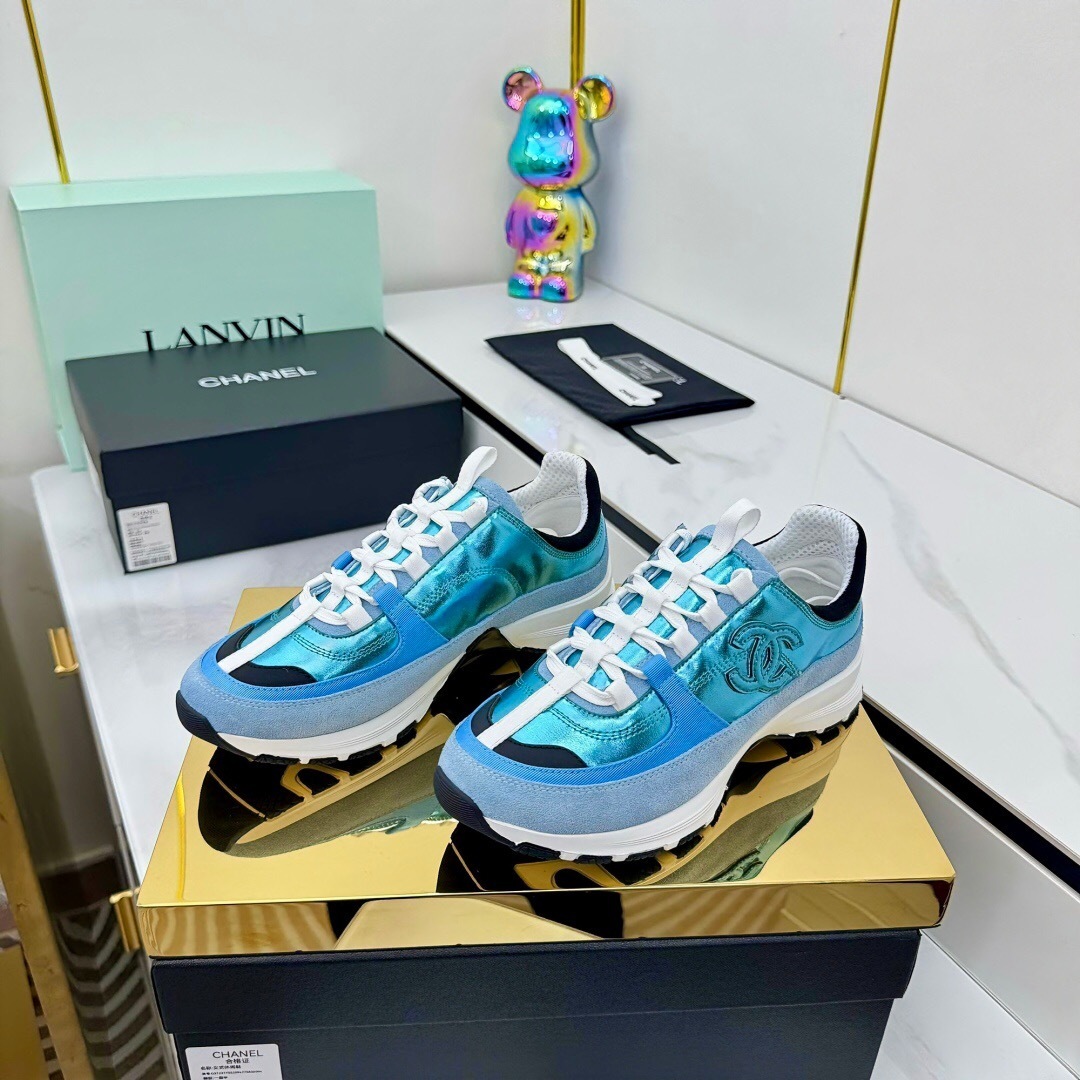 Chanel 2025 SS Chunky Sole Casual Sneakers - LY00310
