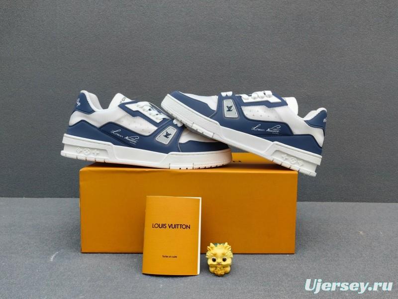 Lv Tarine Trainer Retro Basketball-Inspired Casual Shoes - AS00400