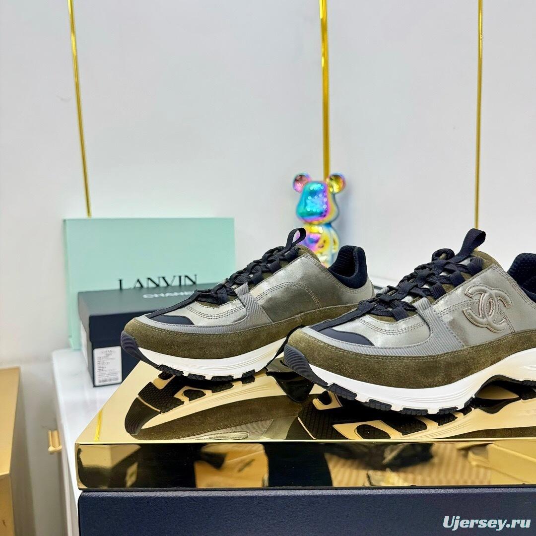 Chanel 2025 SS Chunky Sole Casual Sneakers - LY00310