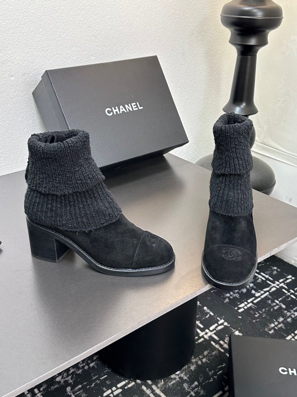 Chanel 2025/SS Short Boots Essential Autumn Winter Item - LY00260