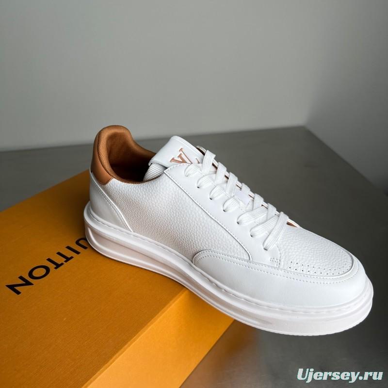 Louis Vuitton Beverly Hills Low-Top Fashion Sneakers Men's Shoes - YC