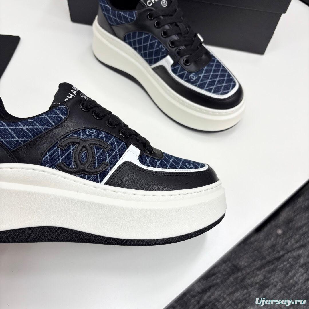 Chanel 2025 SS Panda Casual Sneakers - LY00340