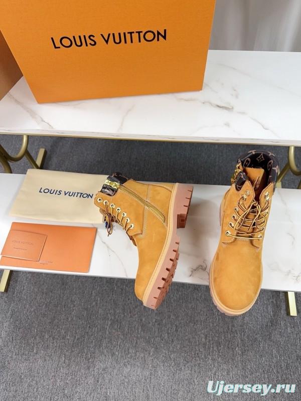 Timberland 6-Inch Monogram Ankle Boots Waterproof Suede Collaboration - LY00380