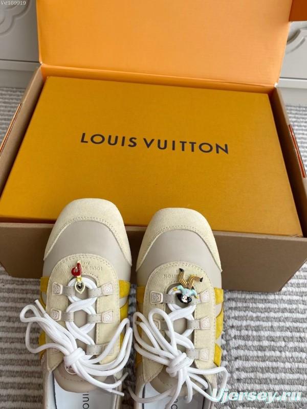 Louis Vuitton SNEAKERINA Ballet Sneakers Couple Edition with Chip - AS00350