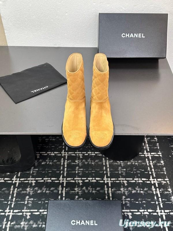 Chanel 2025 SS Short Boots Essential Fall Winter Item - LY00420