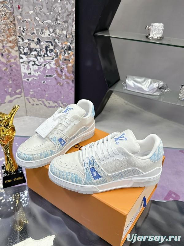 Louis Vuitton LV Trainer Maxi Sneakers Snake Print Series - AS00430