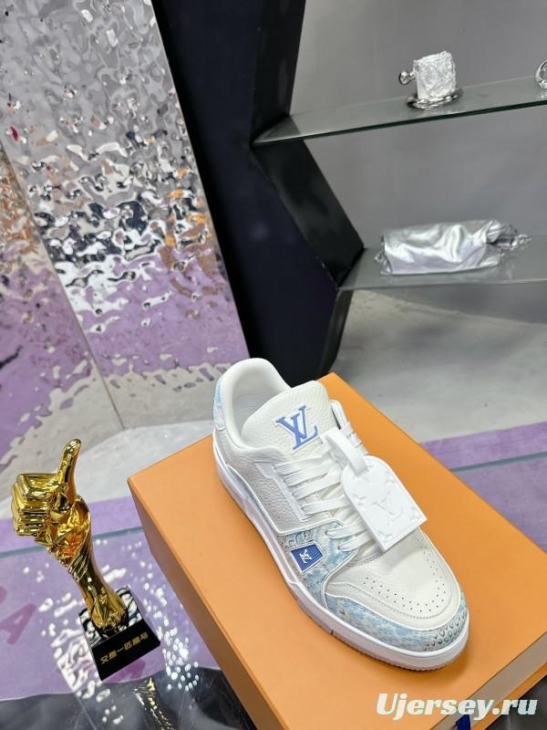 Louis Vuitton LV Trainer Maxi Sneakers Snake Print Series - AS00430