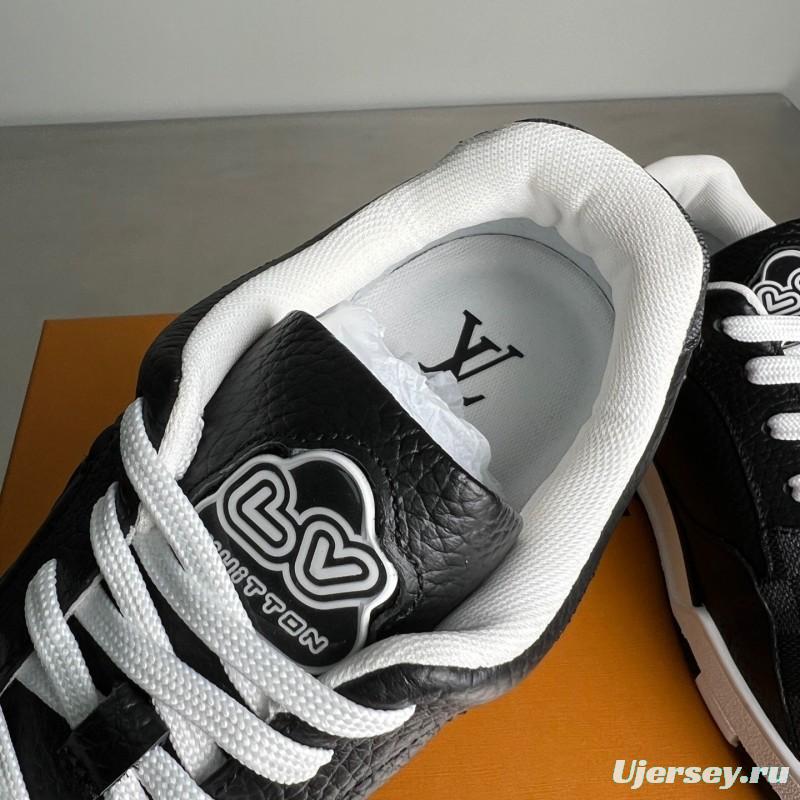 Louis Vuitton 2025 Spring Summer Collection Luxury Replica Sneakers with Italian Calfskin and Signature Logo - YC