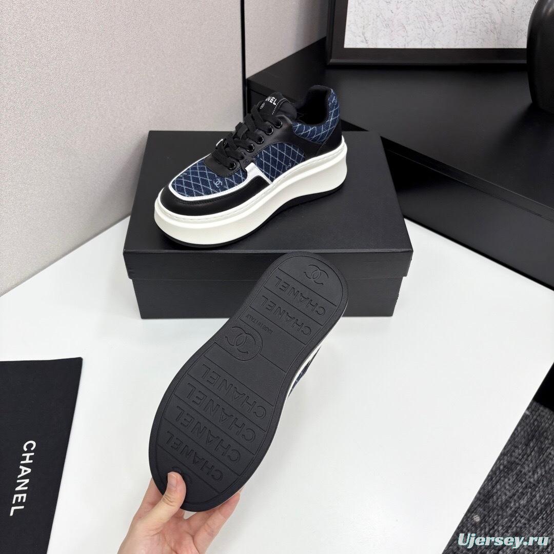Chanel 2025 SS Panda Casual Sneakers - LY00340