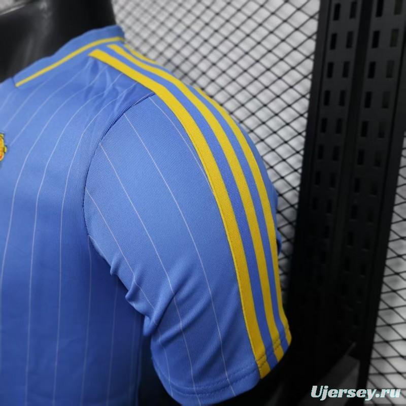 Player Version 25/26 Manchester United Sky Blue  Adidas Original Jersey
