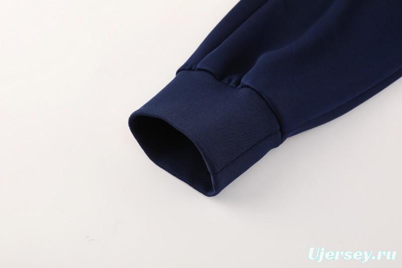 25/26 Napoli White Full Zipper Jacket+Long Pants