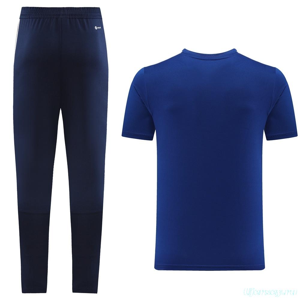 2025 Adidas Royal Blue Full Zipper Jacket+Long Pants