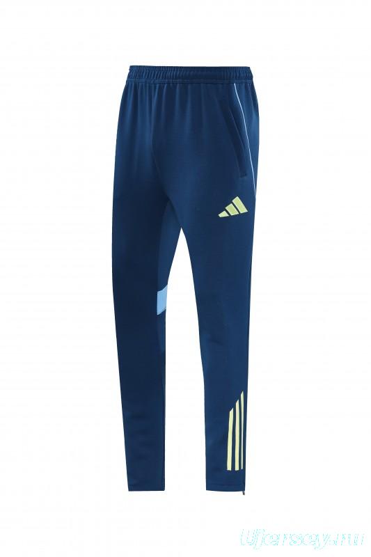 2025 Adidas Azure Blue Full Zipper Jacket+Long Pants
