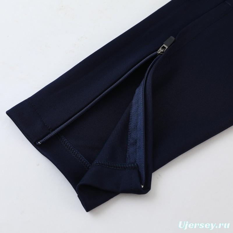 2025 Adidas Royal Blue Full Zipper Jacket+Long Pants