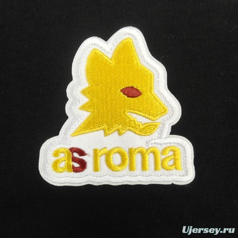 25/26 Adidas x AS Roma Retro  Embroidered Logo Hoodie 9 Colors