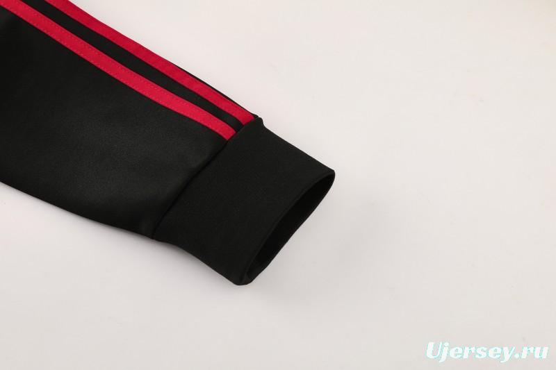 25/26 Liverpool FC Black  Full zipper Jacket Tracksuit+ long pants