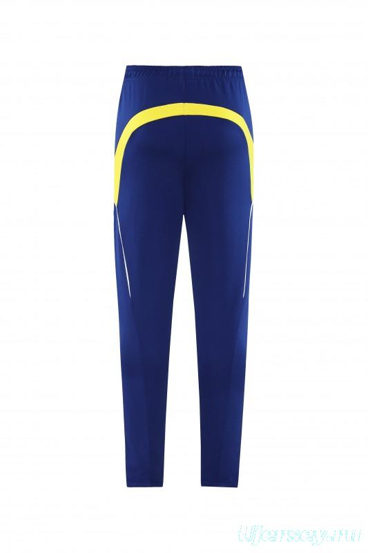 25/26 Arsenal FC Royal Blue Full zipper Jacket Tracksuit+ long pants