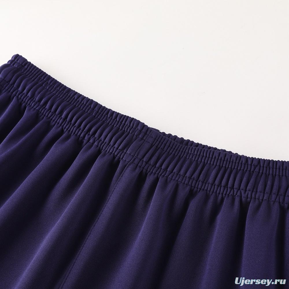 24/25  England Purple Full zipper Jacket Tracksuit+ long pants