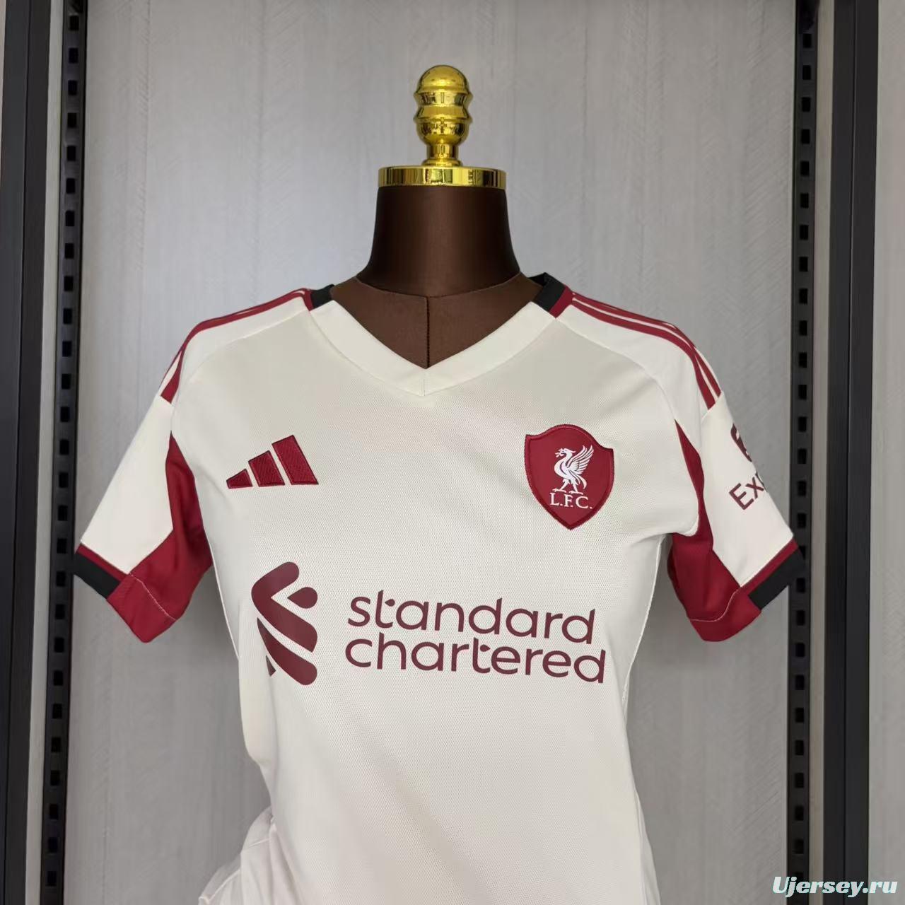 25/26 Women Liverpool Away Jersey