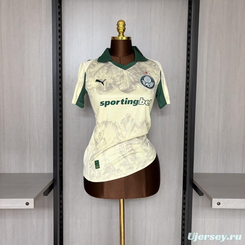 25/26 Women Palmeiras Beige Jersey