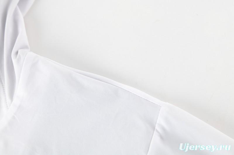 25/26 Real Betis White Black Green  Full zipper Jacket Tracksuit+ long pants