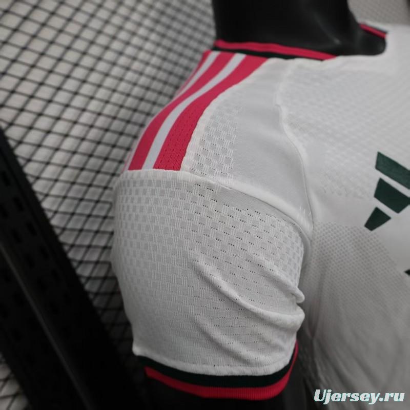 26/27 Player Version Real Madrid Home White Pink Black Jersey